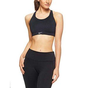 Nike Strappy-Back High-Support Sports Bra Black XS